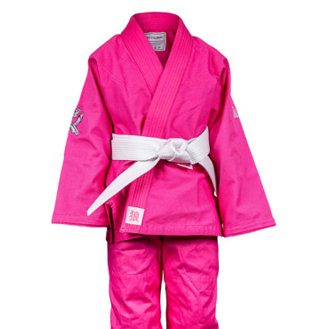OKAMI kids hajimari bjj gi- pink